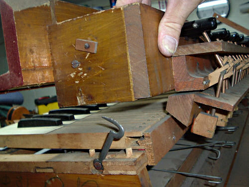 Removing the Stop Action on an Antique Pump Organ
