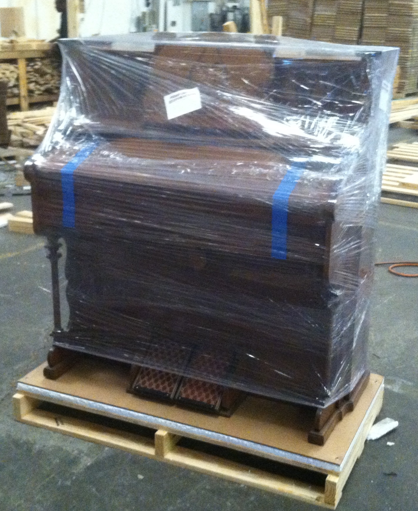 Pump Organ Shipping