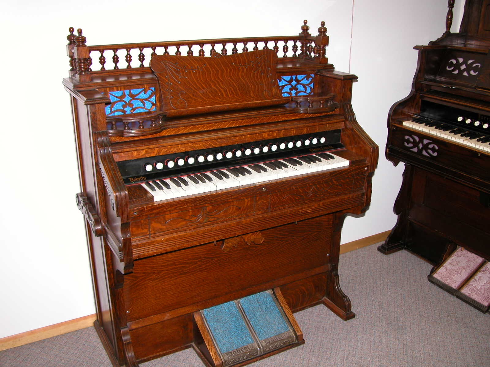 1885 Doherty & Ohewtzeman Organ Co. I. D. No. #21 1885 Doherty & Ohewtzeman Organ Co. I. D. No. #21