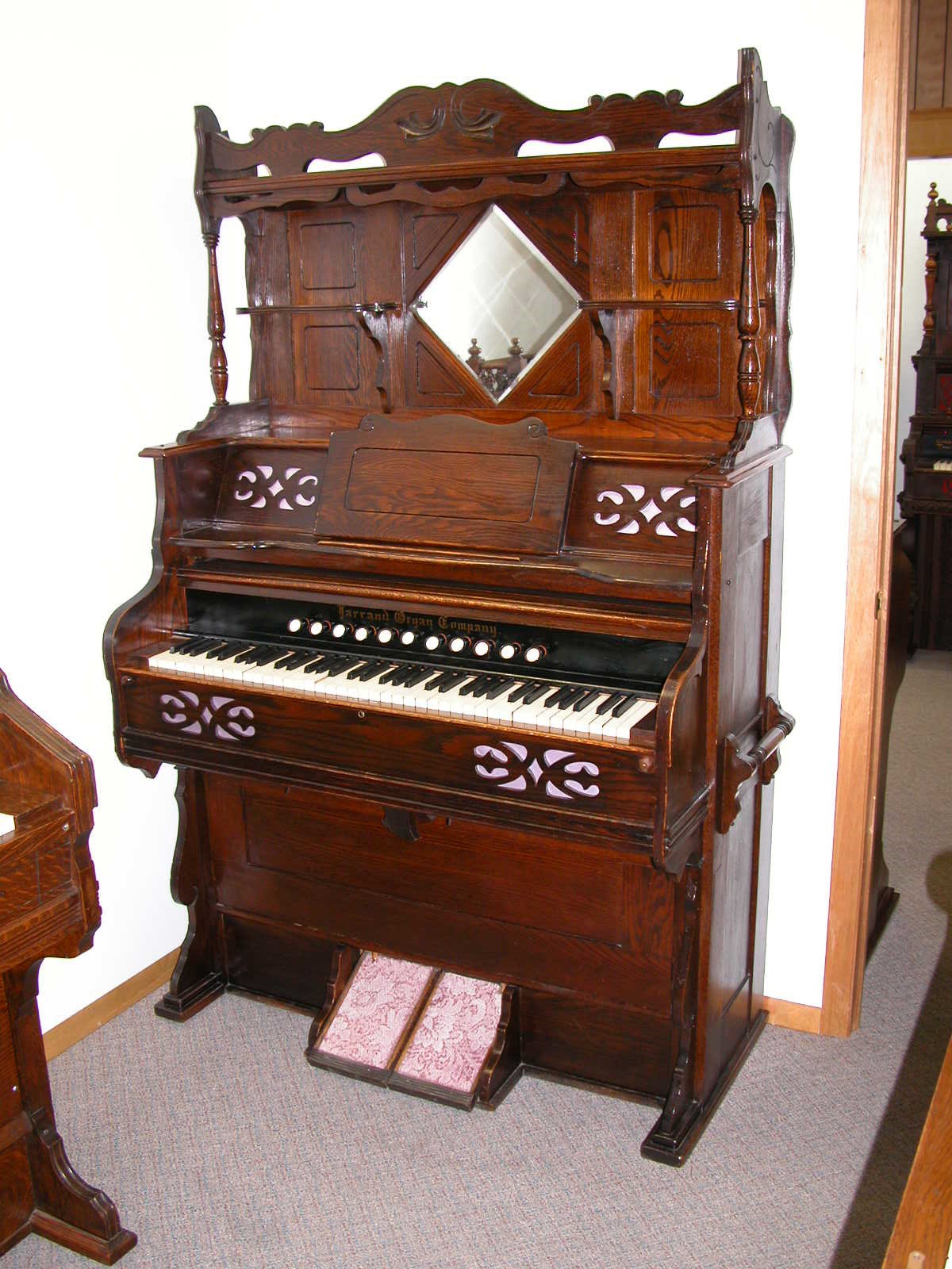 1890 Farrand Organ Co. I.D. No. #36 1890 Farrand Organ Co. I.D. No. #36
