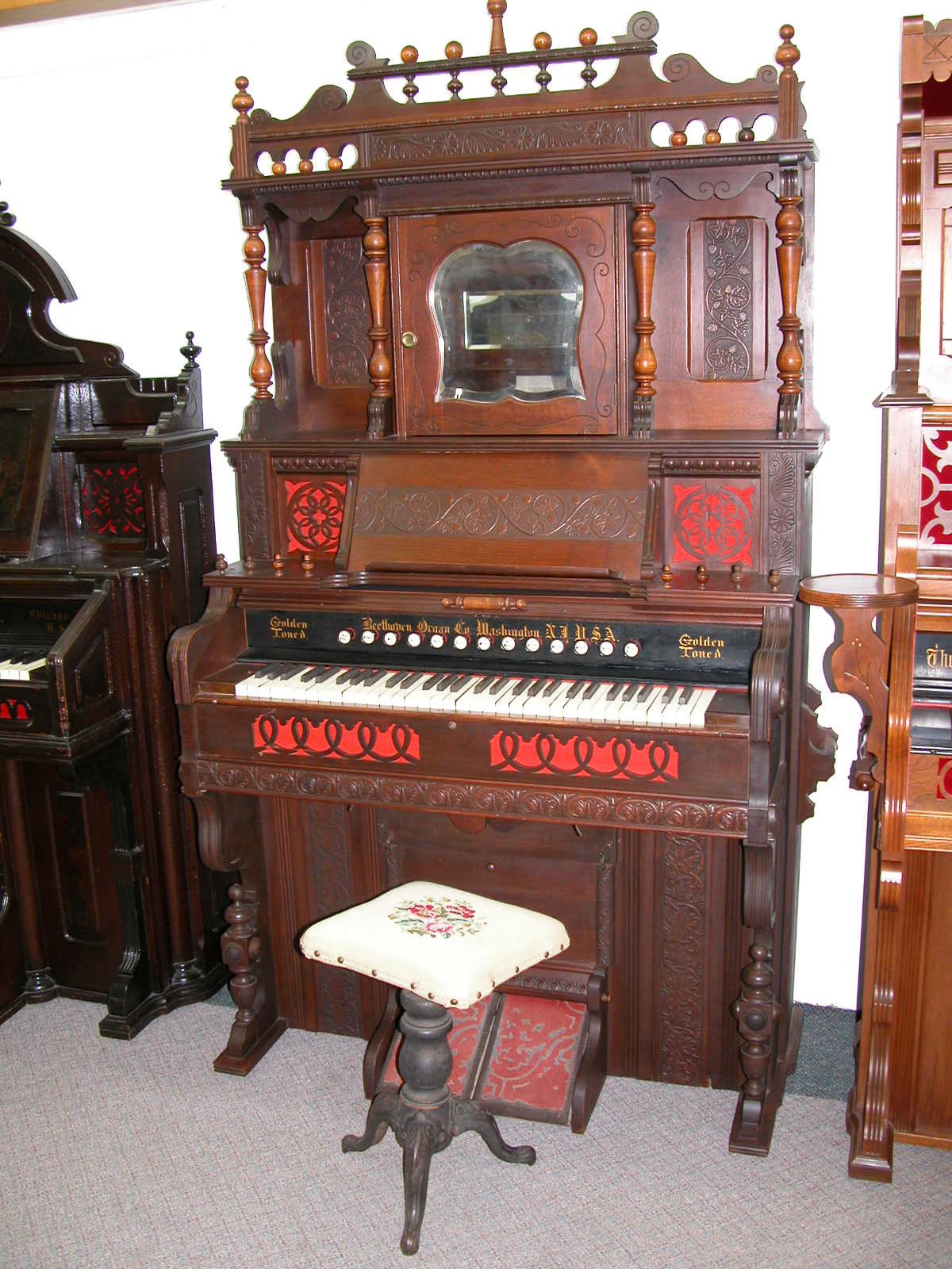 1891 Beethoven Organ Co. I.D. No. #35 1891 Beethoven Organ Co. I.D. No. #35