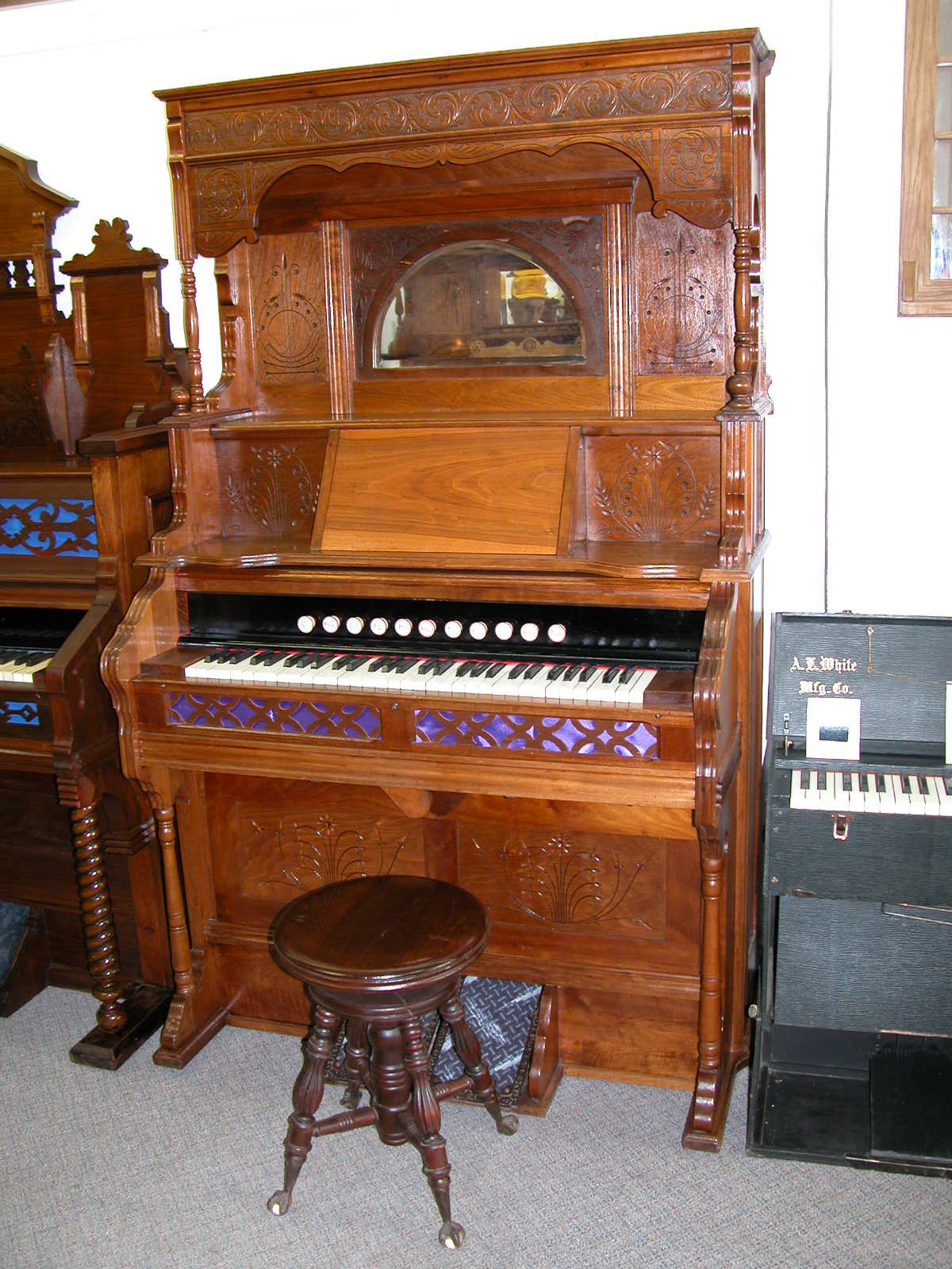 1899 Story & Clark Organ Co. I.D. No. #52 1899 Story & Clark Organ Co. I.D. No. #52