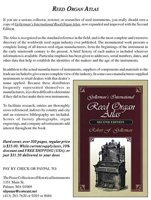 Gellerman's International - Reed Organ Atlas Gellerman's International - Reed Organ Atlas