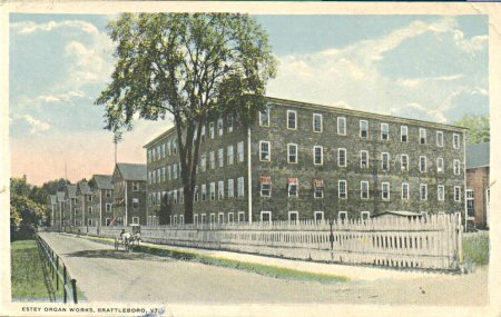 Estey Organ Works of Brattleboro Vermont