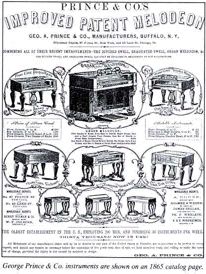 Pince & Co's Improved Patent Melodeon