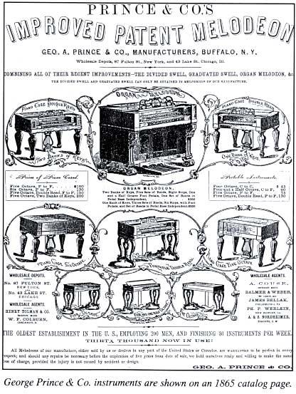 Prince & Co. Melodeons